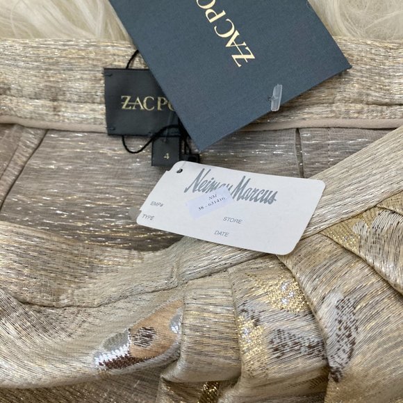 ZAC POSEN Ester Underwater Printed Knee-Length Skirt - Picture 9 of 15